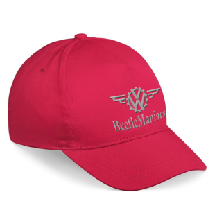 Kids Caps - BeetleManiacs - Red - Silicone Branding